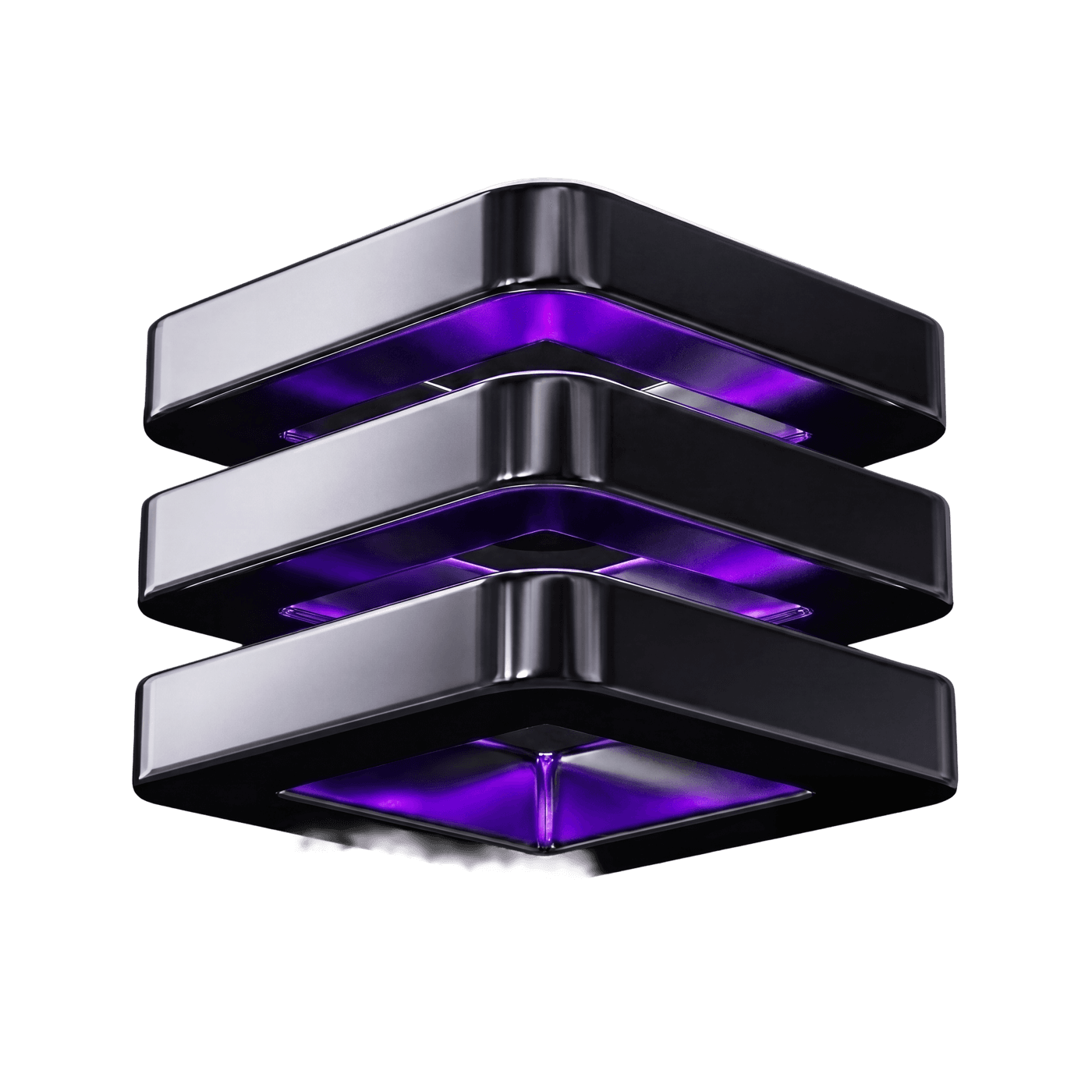 Notch layered AI engine